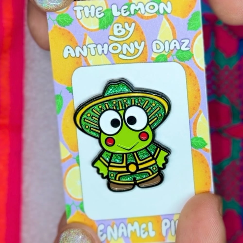 Image of San Rio Mariachi Enamel Pin