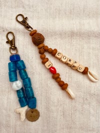 Image 4 of Glass Bead Bag Charm