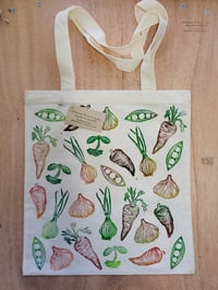 Image 2 of Garden Veggie Tote bag