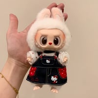 Image 3 of 2025 New For Labubu Clothes Trendy Strap Skirt 15/17cm Doll Cross-dressing Game Vinyl Doll Labubu Ac