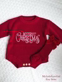 Image 4 of The My First Christmas Romper