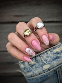 Image 2 of Cz Monogram Rings