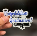 Congratulations Por Tu Graduation Sticker