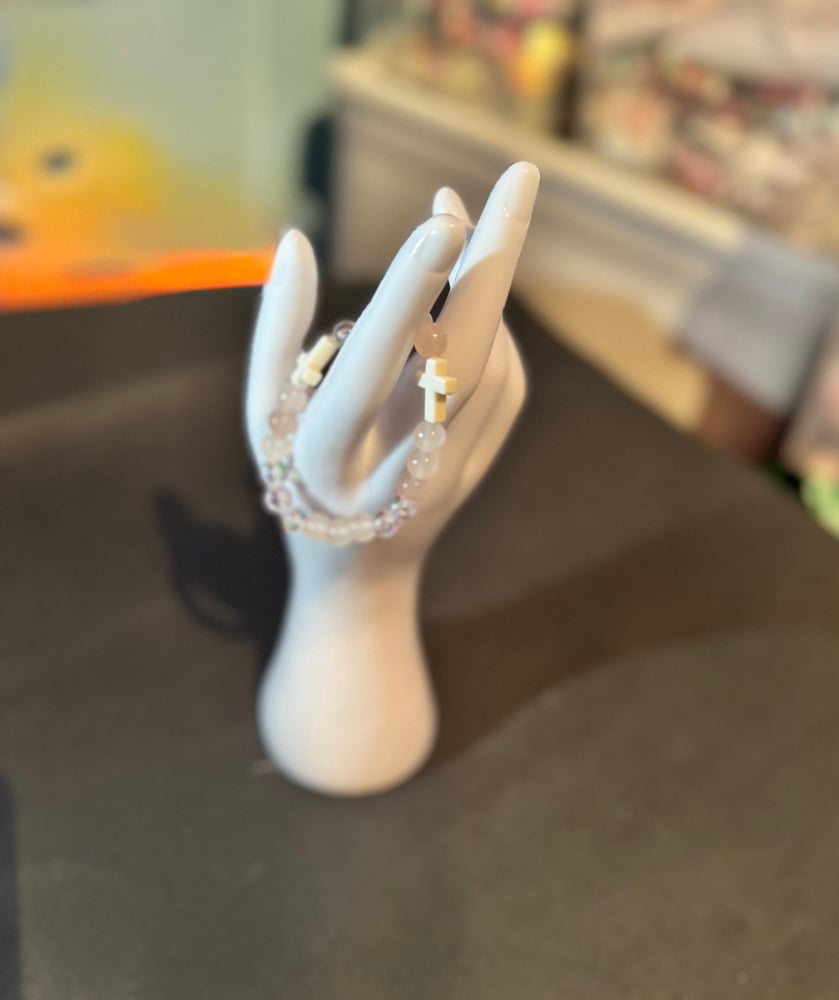 Image of Cross Bracelets - 7 colours 