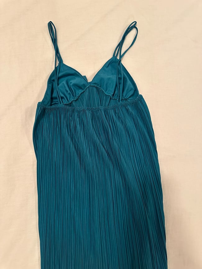 70s Dior scarface spaghetti strap dress