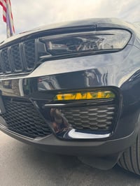 Image 3 of 2022-2024 Jeep Grand Cherokee Fog Light Tint Overlays