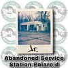 Abandoned Service Station Polaroid by Junior ONLY (1)! 