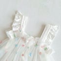 The Rose Ruffle Romper Dress