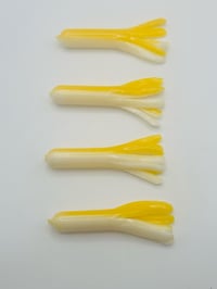 Yellow & White Mini Jigs 7 pcs