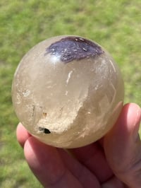 Image 20 of Smoky Quartz, Lepidolite & Tourmaline Sphere  #2916