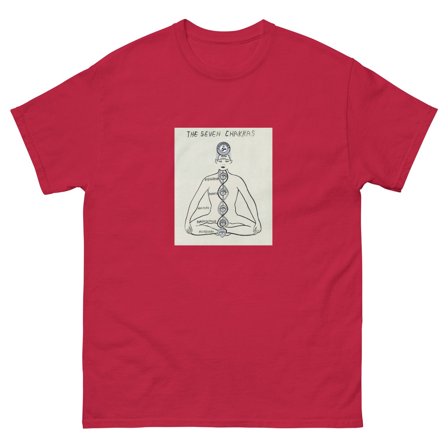 Image of THE SEVEN CHAKRAS T-SHIRT 