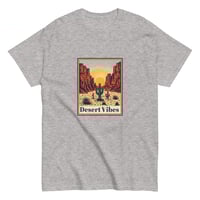 Image 8 of Unisex classic tee, Desert Vibes Cactus Sunset Tee