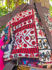 Image 6 of Skiathos back pack -white/red