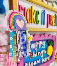 Image 6 of Tie on a Rainbow - Hanging Decor