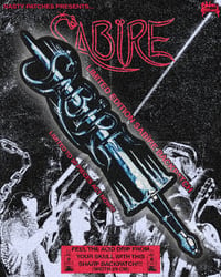 Sabïre sword woven backpatch 