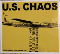 Image 2 of fear gods./ US Chaos split CD