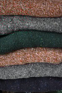 Image 10 of Donegal Fleck Sweater - Made in Ireland
