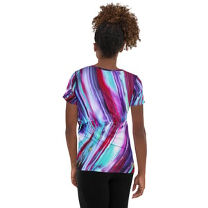 Image of "Purpology" Women's Athletic T-shirt