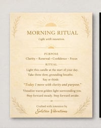 Image 5 of Morning Ritual Candle 4oz
