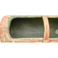 Image 17 of Antique 1920s Weller Pottery Log Planter 