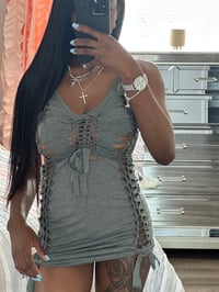 Gray dress