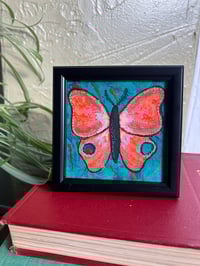 Image 1 of Framed Mini Art: Winged Creature 2