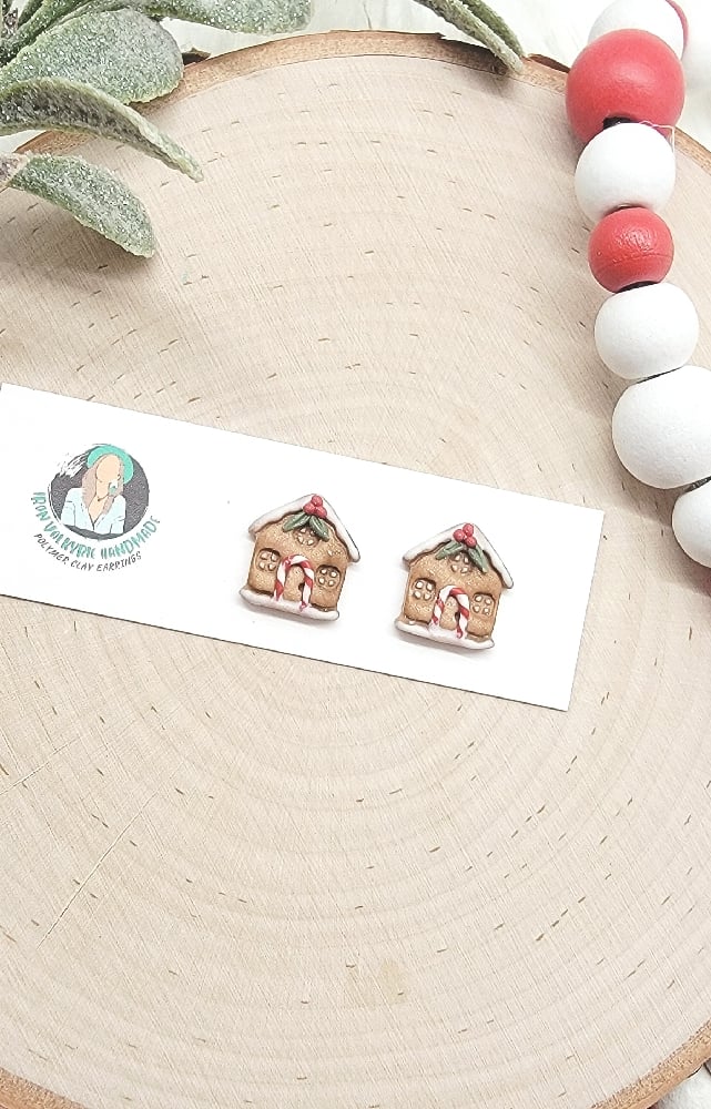Image of Gingerbread House Studs