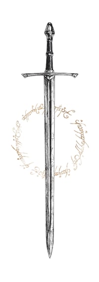 Image 2 of LOTR Weapon Selection 3 - Aragorn, Legolas, Gimli