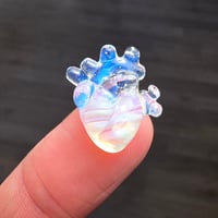 Image 1 of MINIATURE "LAYERS OF LOVE" ANATOMICAL HEART PENDANT 3