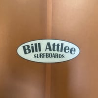 Image 7 of 9-3 Stepper Nose Rider Surfboard Polyola Blank Golden Brown Tint