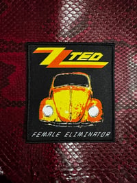Ted bundy female eliminator woven patch 