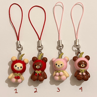 Image 2 of Cherry Rilakkuma Strap