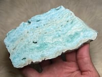 Image 6 of Blue Aragonite Slab #2391