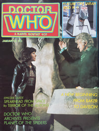 Image 2 of Doctor Who, framed complete vintage comic, No 60 January 1982