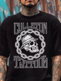 Image 4 of Chain Skull Tattoo T-shirt 