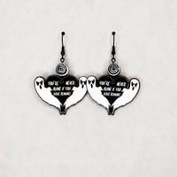 'If You Have Demons...' Earrings