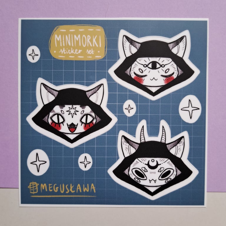 Minimorki - vinyl sticker set Image 4