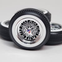 Image 2 of 1:25 Lark Spokes (wide whitewalls)