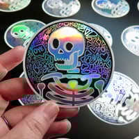 Image 1 of “Pepe” Holo Vinyl Sticker