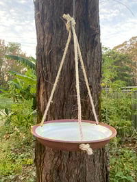 Image 1 of Hanging bird feeder/bath
