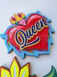 Image 3 of "PODEROSA" HEARTS SVG / ARCHIVO DIGITAL 