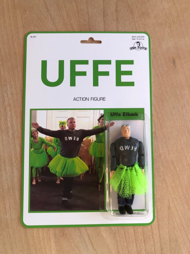 Uffe action figur