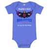 BOSSFITTED Pink and Blue Logo Baby Short Sleeve Tee