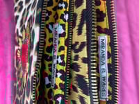 Image 7 of Sacred heart leopard clutch bag