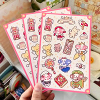 Image 2 of Cowcaptor Sakura Sticker Sheet