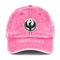 Image 8 of Vintage Cotton Twill Cap - White Rebel Loon