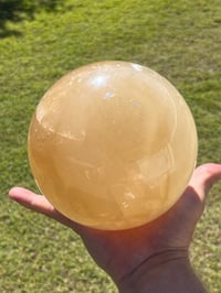 Image 2 of Large Calcite Sphere #2321
