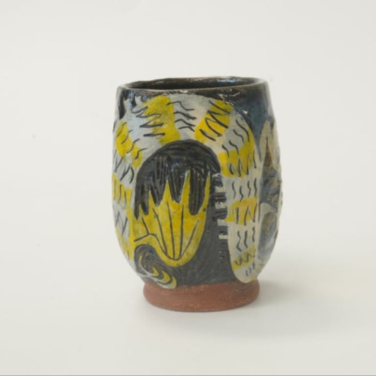 Yellow dragon tumbler Image 3