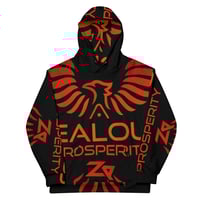 Image 2 of  Logo Hoodie (Orange Print)