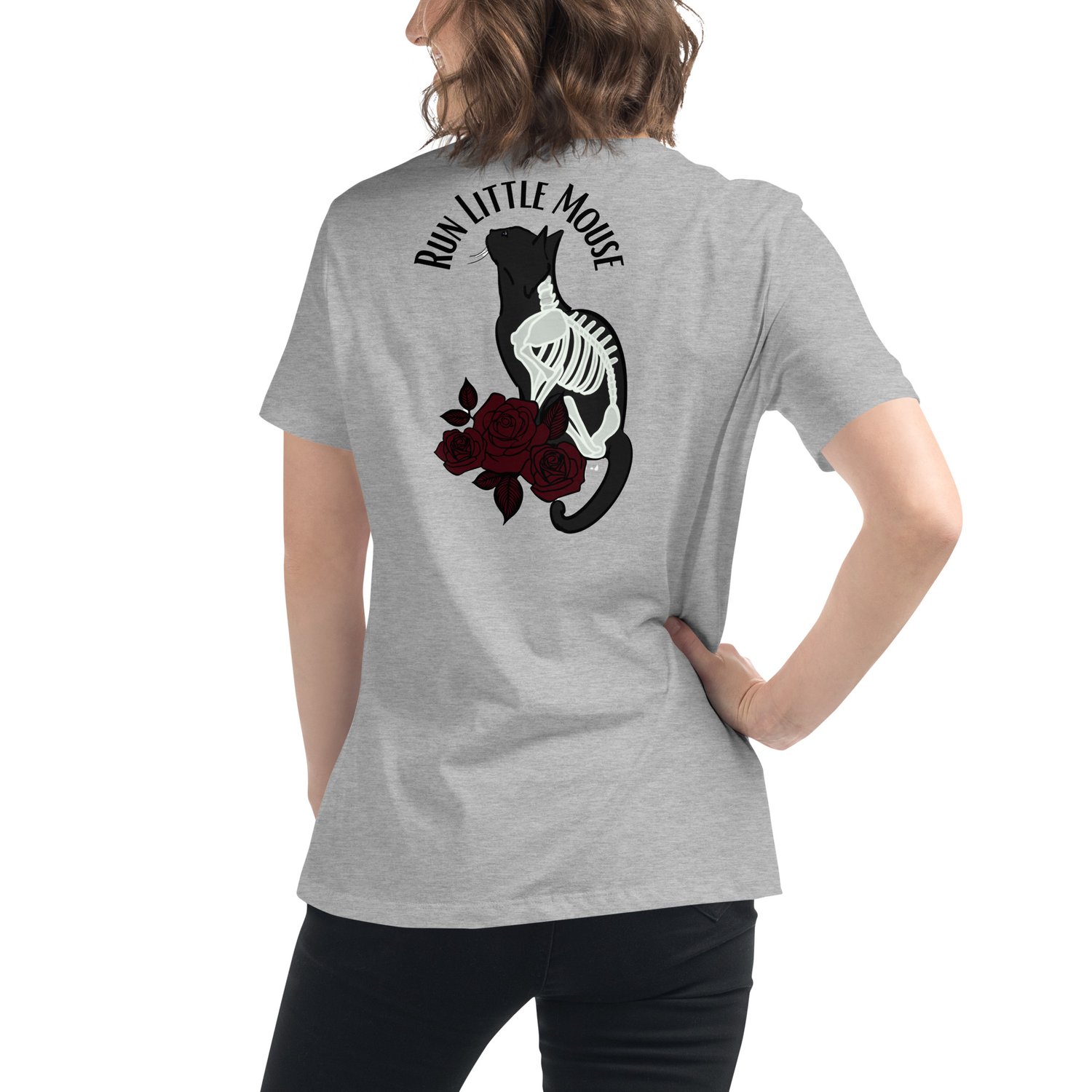 Image of Cat & mouse Women's Relaxed T-Shirt